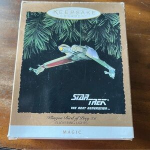Hallmark Keepsake Ornament Star Trek Klingon Bird of Prey
